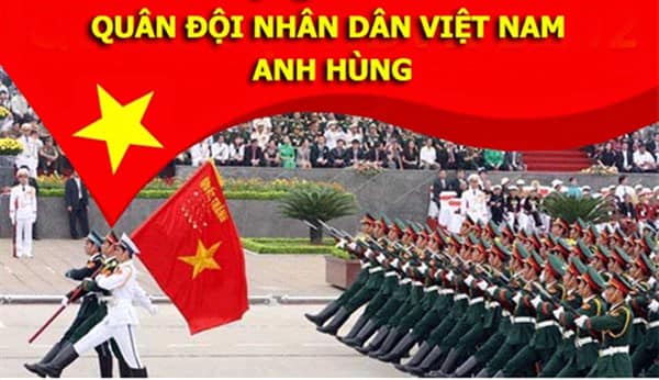 Mãi mãi xứng đáng là Quân đội anh hùng của Dân tộc Việt Nam anh hùng