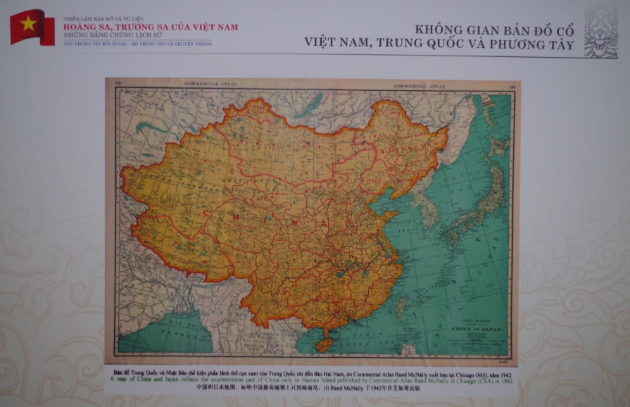 Tập bản đồ chứng minh chủ quyền của Việt Nam đối với hai quần đảo Hoàng Sa và Trường Sa do Việt Nam, Phương Tây và Trung Quốc công bố từ thế kỷ XVI đến nay (phần 2)