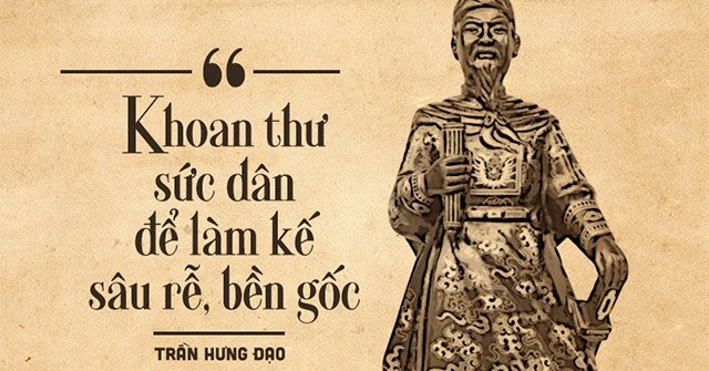Khoan thư sức dân-Quốc sách dựng nước và giữ nước