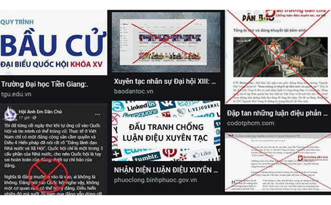 Nhận diện, đấu tranh với hoạt động chống phá bầu cử đại biểu Quốc hội, hội đồng nhân dân các cấp