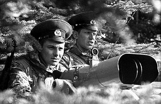 Một số hình ảnh của lực lượng Biên phòng Liên bang Nga