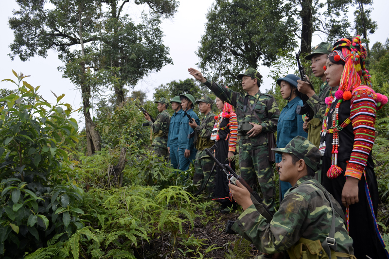 Nghĩa tình quân dân trên biên giới Tây Nguyên