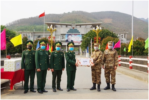 Bộ đội Biên phòng và lực lượng bảo vệ biên giới các nước  láng giềng tăng cường hợp tác trong phòng, chống dịch Covid-19