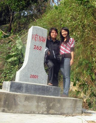 Người phụ nữ trong hành trình cắm mốc biên giới