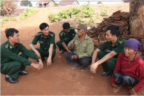 Phối hợp giữ vững an ninh trên địa bàn biên giới