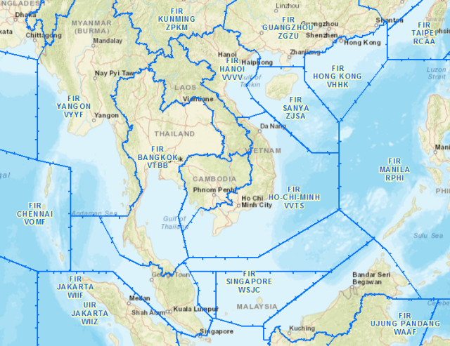 Thuật ngữ: Biên giới quốc gia trên không