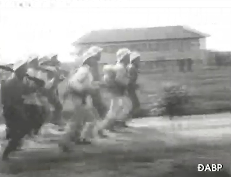 Những thước phim quý về công tác huấn luyện của Công an nhân dân vũ trang (nay là Bộ đội Biên phòng)